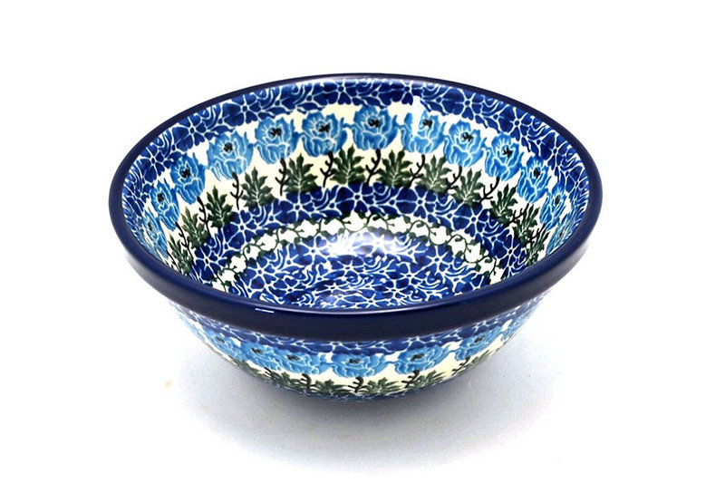 Ceramika Artystyczna Polish Pottery Bowl - Medium Nesting (6 1/2") - Antique Rose 058-1390a (Ceramika Artystyczna)