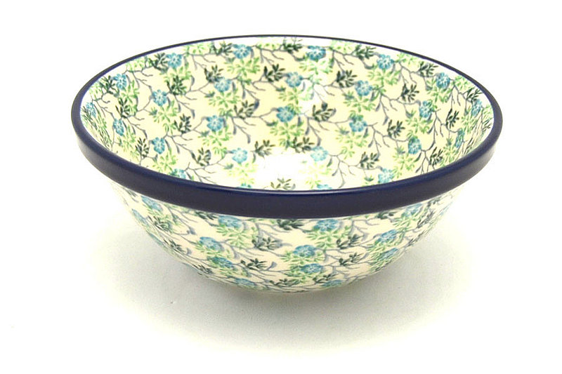 Polish Pottery Bowl - Medium Nesting (6 1/2") - Summer Ivy