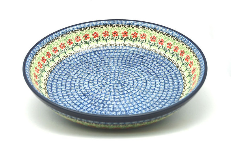 Ceramika Artystyczna Polish Pottery Bowl - Pasta Serving - Large - Maraschino 115-1916a (Ceramika Artystyczna)