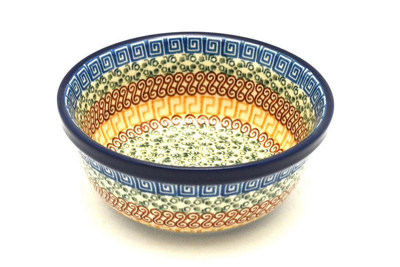 Ceramika Artystyczna Polish Pottery Bowl - Salad - Autumn 209-050a (Ceramika Artystyczna)
