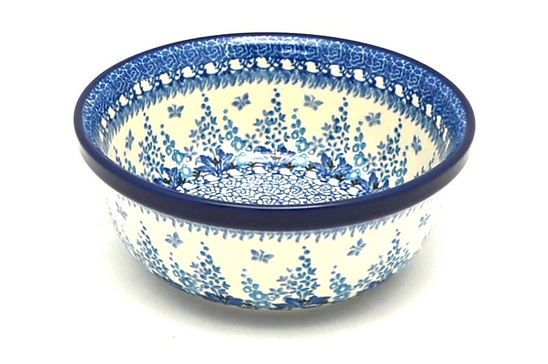 Ceramika Artystyczna Polish Pottery Bowl - Salad - Blue Sage 209-3277a (Ceramika Artystyczna)