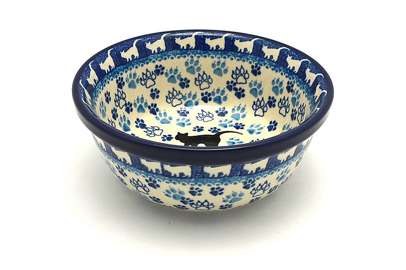 Ceramika Artystyczna Polish Pottery Bowl - Salad - Boo Boo Kitty 209-1771a (Ceramika Artystyczna)