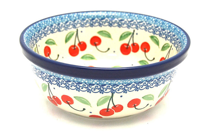 Ceramika Artystyczna Polish Pottery Bowl - Salad - Cherry Pie 209-2715a (Ceramika Artystyczna)