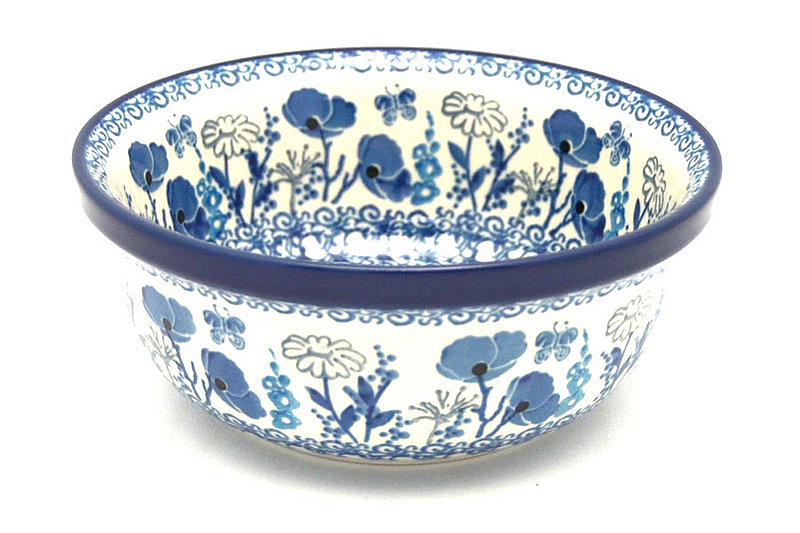 Ceramika Artystyczna Polish Pottery Bowl - Salad - Garden of Joy 209-2902a (Ceramika Artystyczna)