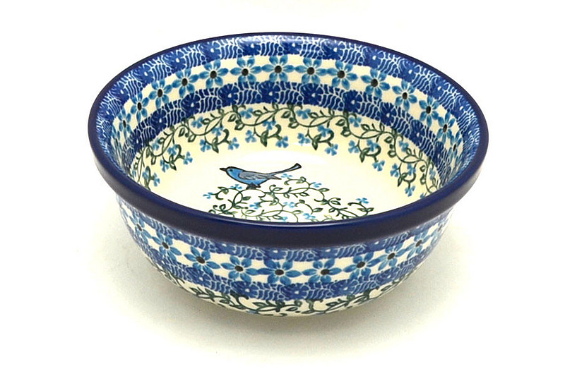 Ceramika Artystyczna Polish Pottery Bowl - Salad - Song Bird 209-1932a (Ceramika Artystyczna)