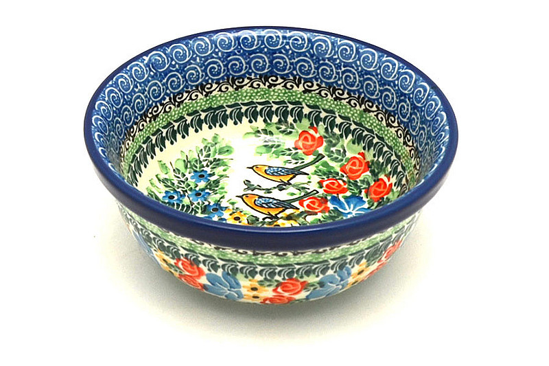 Ceramika Artystyczna Polish Pottery Bowl - Salad - Unikat Signature - U2517 209-U2517 (Ceramika Artystyczna)