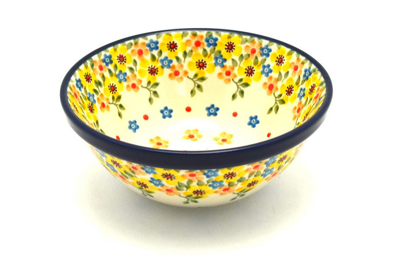 Ceramika Artystyczna Polish Pottery Bowl - Small Nesting (5 1/2") - Buttercup 059-2225a (Ceramika Artystyczna)