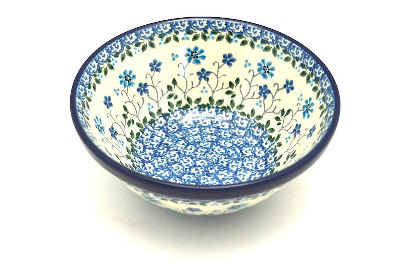 Ceramika Artystyczna Polish Pottery Bowl - Small Nesting (5 1/2") - Georgia Blue 059-2785a (Ceramika Artystyczna)