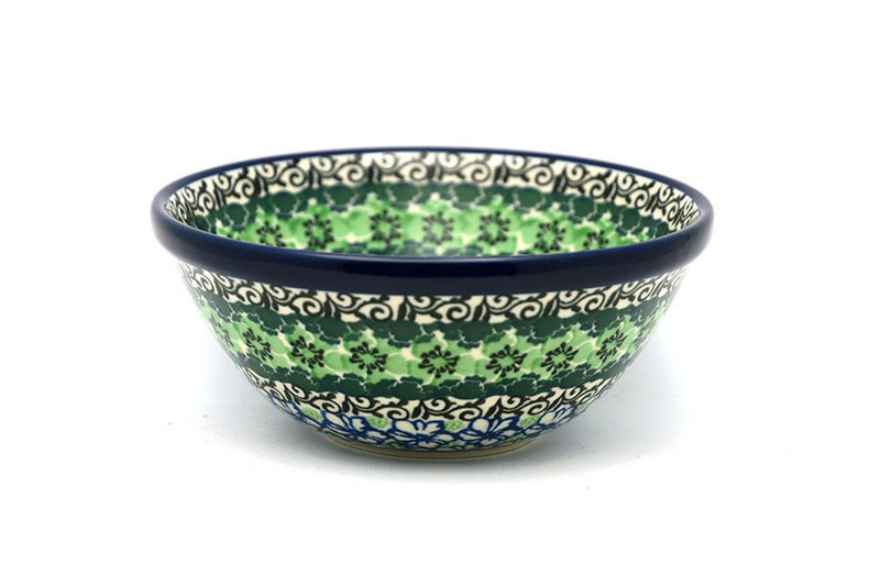 Polish Pottery Bowl - Small Nesting (5 1/2") - Kiwi