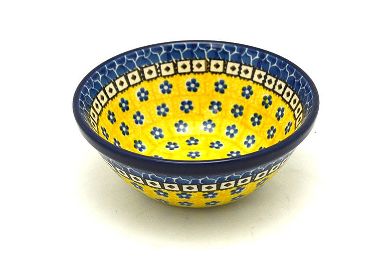 Ceramika Artystyczna Polish Pottery Bowl - Small Nesting (5 1/2") - Sunburst 059-859a (Ceramika Artystyczna)