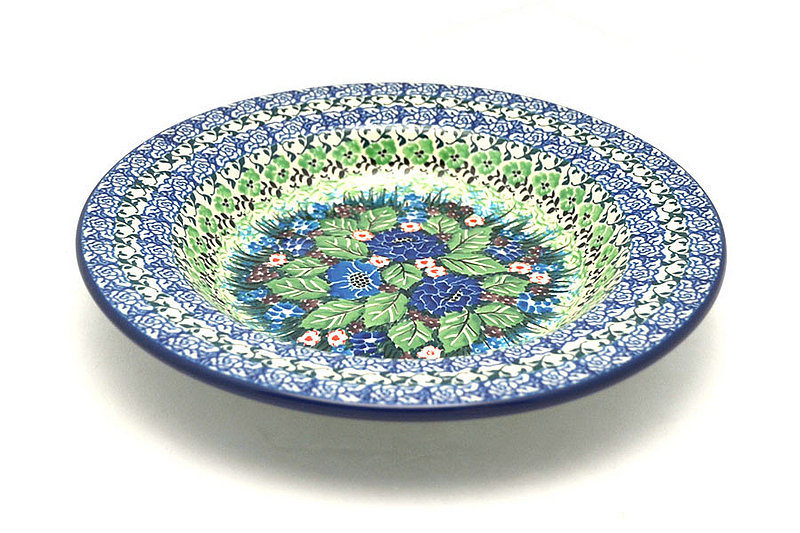 Ceramika Artystyczna Polish Pottery Bowl - Soup/Pasta - Unikat Signature - U4572 014-U4572 (Ceramika Artystyczna)
