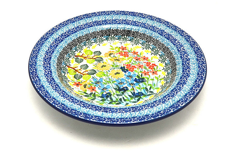 Ceramika Artystyczna Polish Pottery Bowl - Soup/Pasta - Unikat Signature - U5187 014-U5187 (Ceramika Artystyczna)