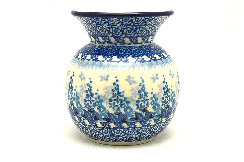 Ceramika Artystyczna Polish Pottery Bubble Vase - Blue Sage 048-3277a (Ceramika Artystyczna)