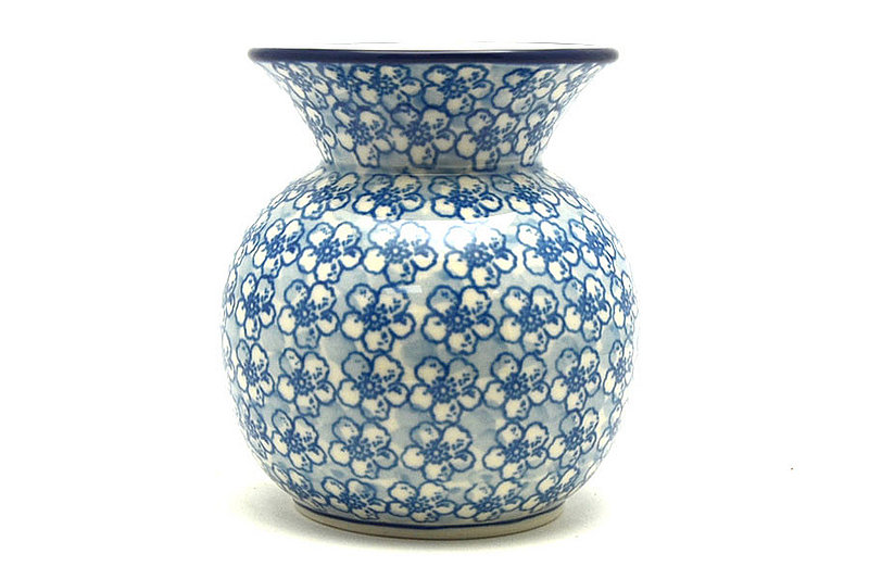 Polish Pottery Bubble Vase - Daisy Flurry