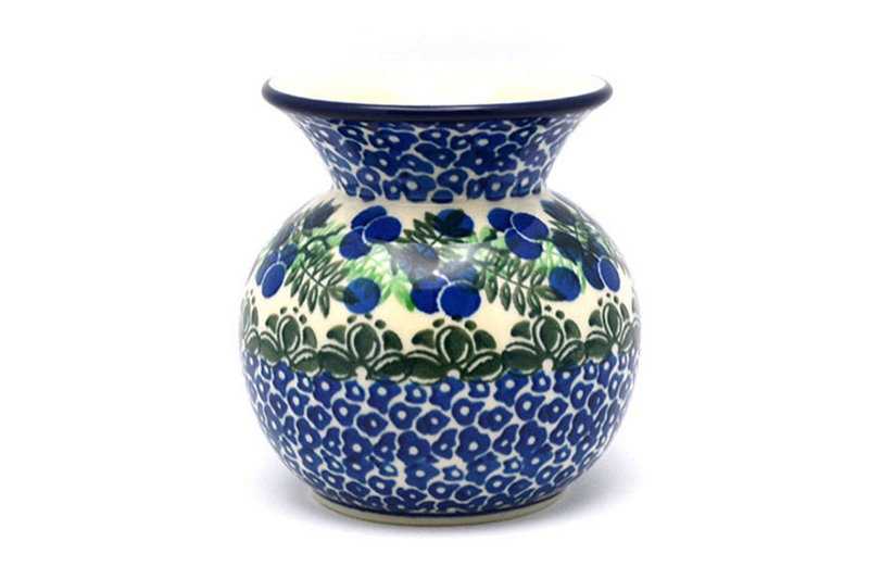 Ceramika Artystyczna Polish Pottery Bubble Vase - Huckleberry 048-1413a (Ceramika Artystyczna)
