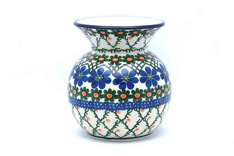 Polish Pottery Bubble Vase - Primrose