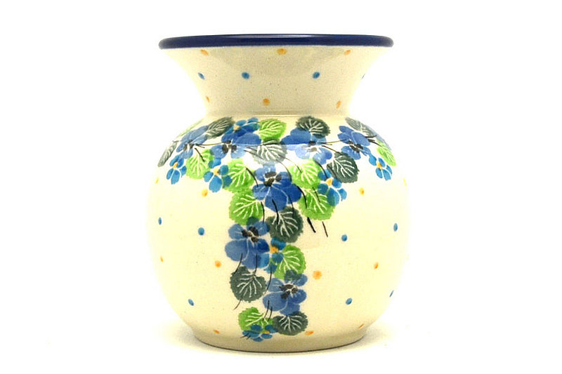 Ceramika Artystyczna Polish Pottery Bubble Vase - Spring Viola 048-2339a (Ceramika Artystyczna)