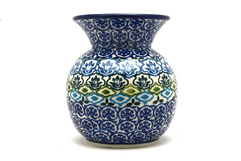 Ceramika Artystyczna Polish Pottery Bubble Vase - Tranquil Tide 048-1859a (Ceramika Artystyczna)