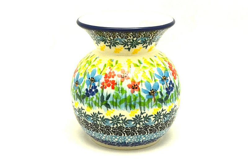 Ceramika Artystyczna Polish Pottery Bubble Vase - Unikat Signature - U5187 048-U5187 (Ceramika Artystyczna)