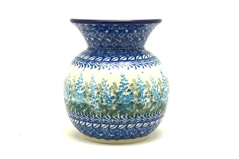 Ceramika Artystyczna Polish Pottery Bubble Vase - Virginia Blue Bells 048-3279a (Ceramika Artystyczna)