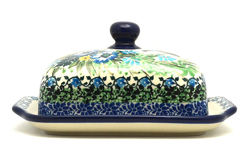Ceramika Artystyczna Polish Pottery Butter Dish - Unikat Signature - U3271 295-U3271 (Ceramika Artystyczna)