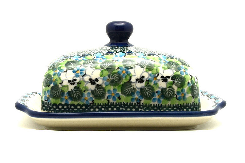 Ceramika Artystyczna Polish Pottery Butter Dish - Unikat Signature - U4795 295-U4795 (Ceramika Artystyczna)