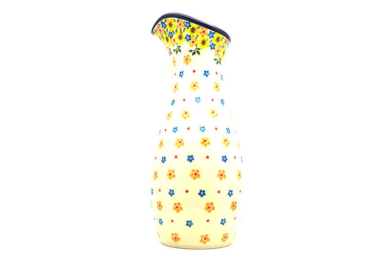 Ceramika Artystyczna Polish Pottery Carafe - 2 1/2 pint - Buttercup D18-2225a (Ceramika Artystyczna)