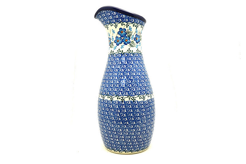 Ceramika Artystyczna Polish Pottery Carafe - 2 1/2 pint - Parisian Posies D18-2272a (Ceramika Artystyczna)