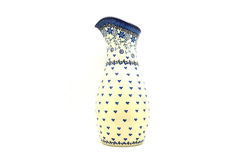 Ceramika Artystyczna Polish Pottery Carafe - 2 1/2 pint - Silver Lace D18-2158a (Ceramika Artystyczna)