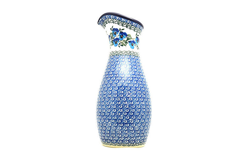 Ceramika Artystyczna Polish Pottery Carafe - 2 1/2 pint - Winter Viola D18-2273a (Ceramika Artystyczna)