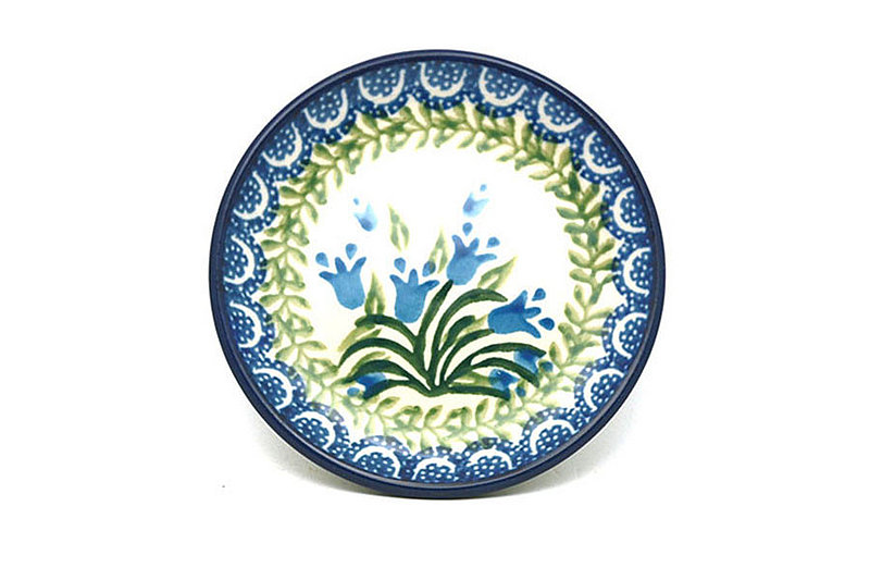 Ceramika Artystyczna Polish Pottery Coaster - Blue Bells 262-1432a (Ceramika Artystyczna)
