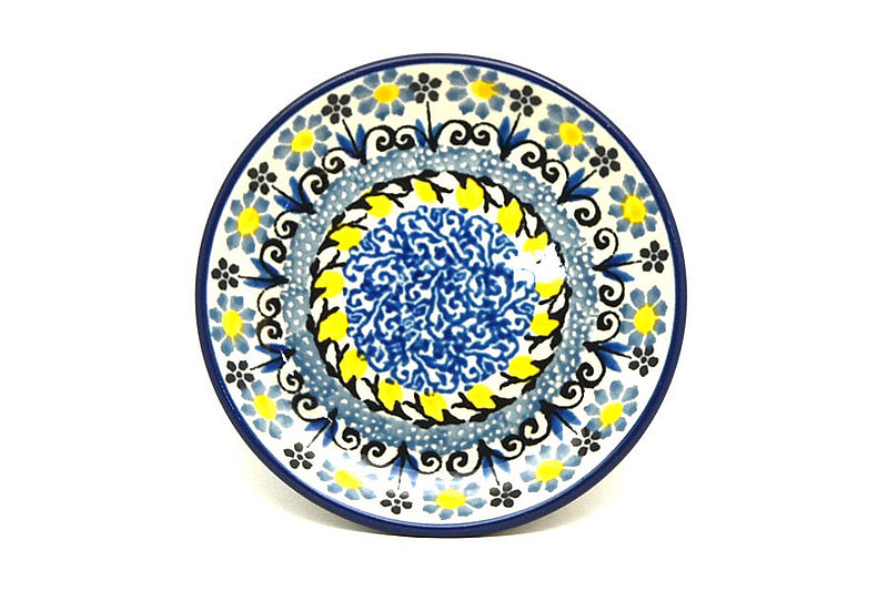 Ceramika Artystyczna Polish Pottery Coaster - Daisy Maize 262-2178a (Ceramika Artystyczna)