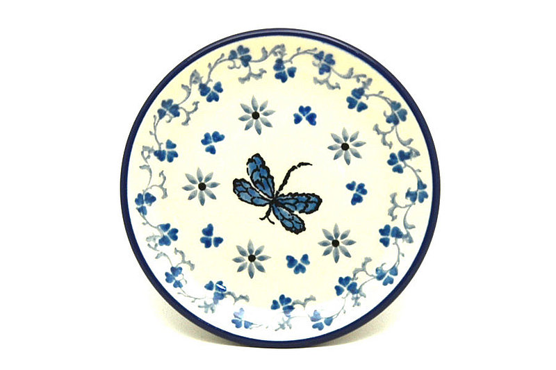 Polish Pottery Coaster - Dragonfly