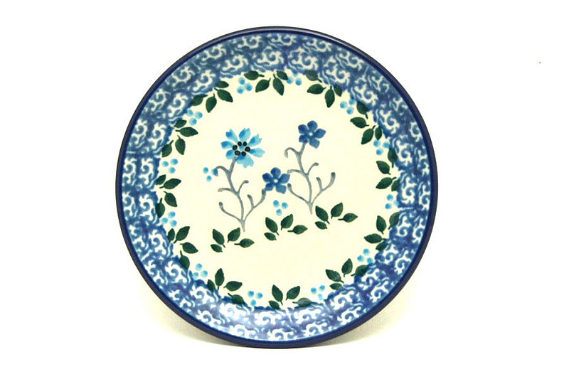 Ceramika Artystyczna Polish Pottery Coaster - Georgia Blue 262-2785a (Ceramika Artystyczna)