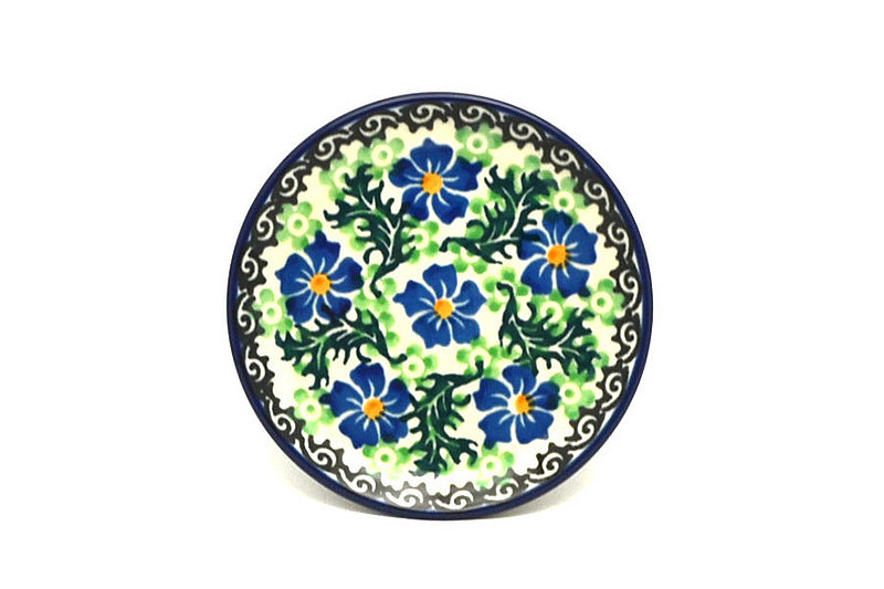 Ceramika Artystyczna Polish Pottery Coaster - Sweet Violet 262-1538a (Ceramika Artystyczna)