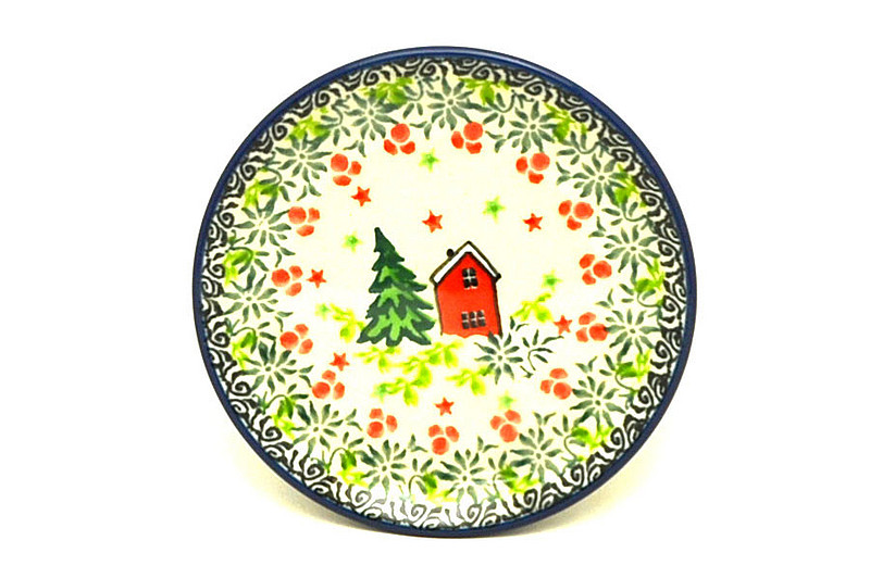 Ceramika Artystyczna Polish Pottery Coaster - Unikat Signature - U5037 262-U5037 (Ceramika Artystyczna)