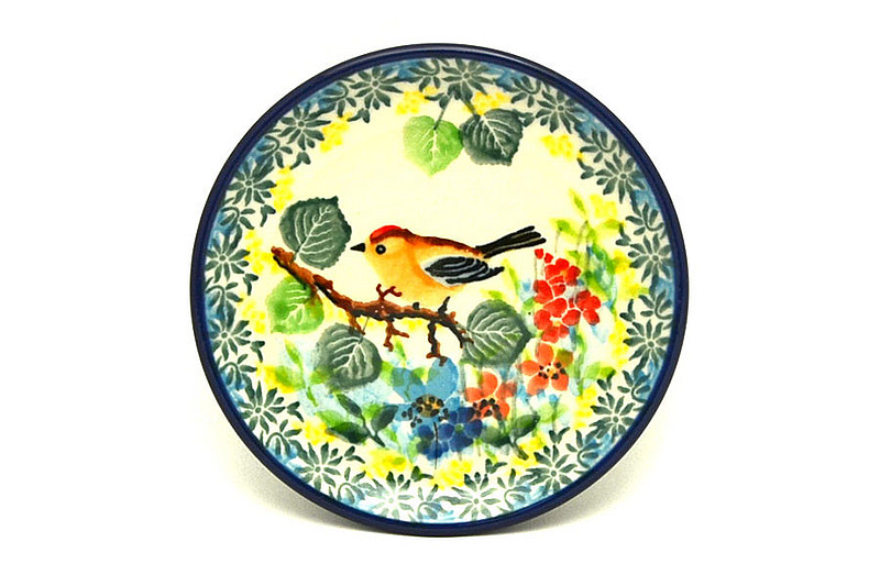 Ceramika Artystyczna Polish Pottery Coaster - Unikat Signature - U5098 262-U5098 (Ceramika Artystyczna)