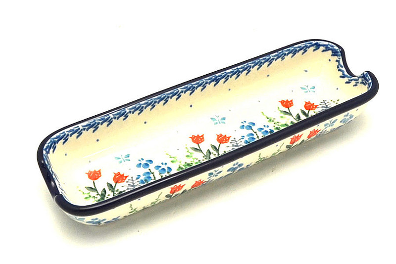 Ceramika Artystyczna Polish Pottery Corn Holder - Tulip Horizon 397-2903a (Ceramika Artystyczna)