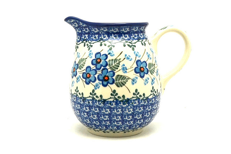 Ceramika Artystyczna Polish Pottery Creamer - 10 oz. - Parisian Posies B84-2272a (Ceramika Artystyczna)