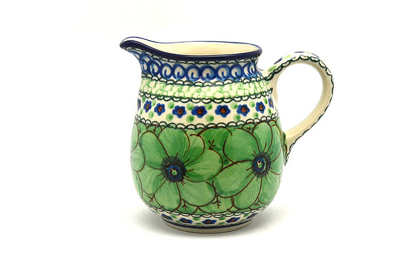Ceramika Artystyczna Polish Pottery Creamer - 10 oz. - Unikat Signature U408A B84-U408A (Ceramika Artystyczna)