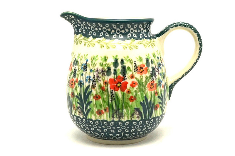 Ceramika Artystyczna Polish Pottery Creamer - 10 oz. - Unikat Signature U4335 B84-U4335 (Ceramika Artystyczna)