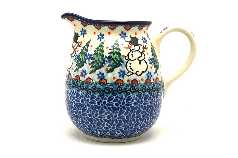 Ceramika Artystyczna Polish Pottery Creamer - 10 oz. - Unikat Signature U4661 B84-U4661 (Ceramika Artystyczna)