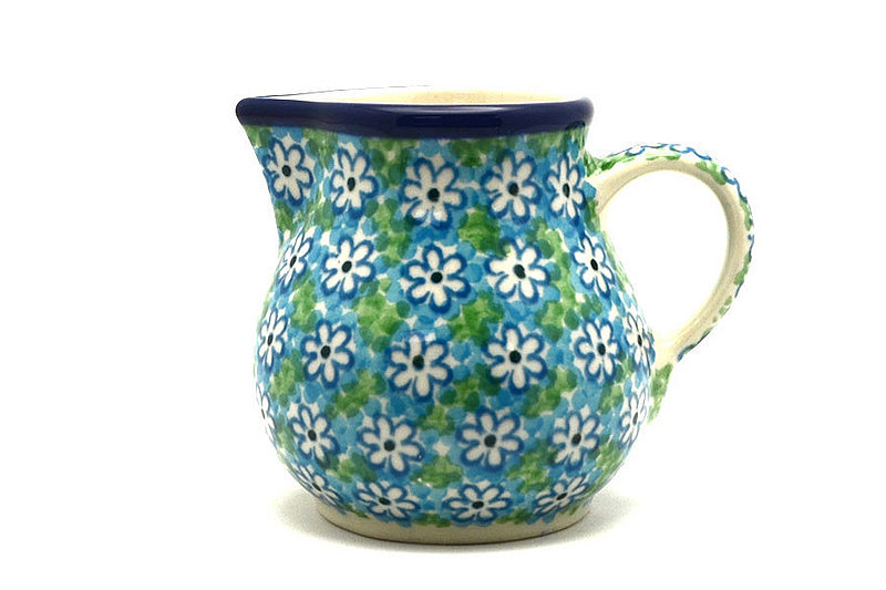 Ceramika Artystyczna Polish Pottery Creamer - 4 oz. - Key Lime 091-2252a (Ceramika Artystyczna)