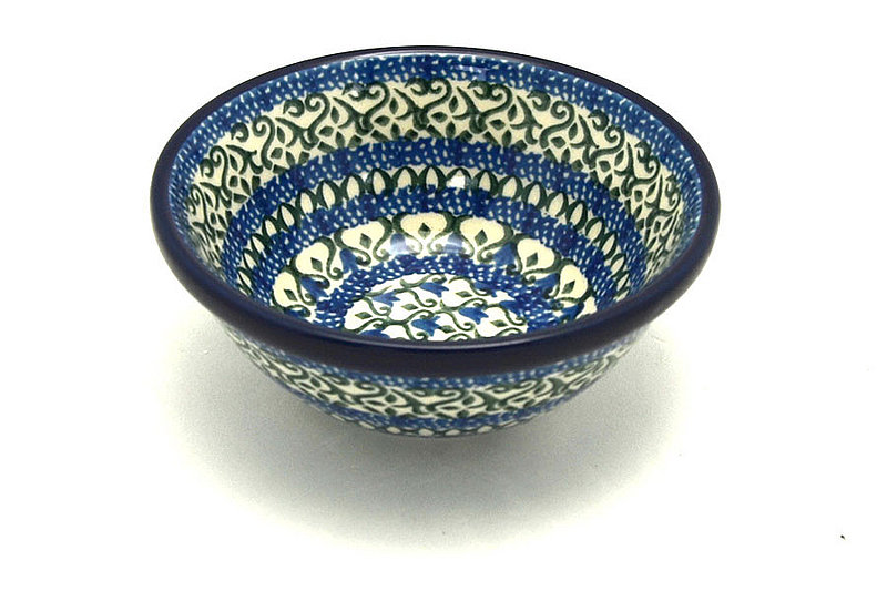 Ceramika Artystyczna Polish Pottery Dish - Deep Food Prep - Tulip Trellis 556-0585a (Ceramika Artystyczna)