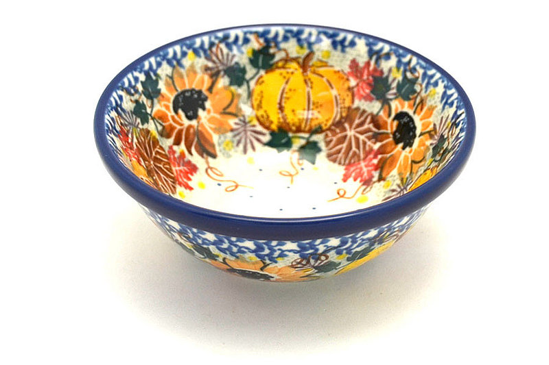 Ceramika Artystyczna Polish Pottery Dish - Deep Round Food Prep - Unikat Signature - U4741 556-U4741 (Ceramika Artystyczna)