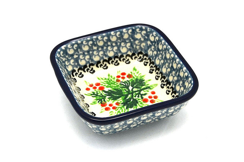 Polish Pottery Dish - Food Prep - Holly Berry