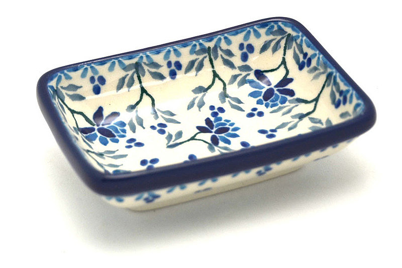 Ceramika Artystyczna Polish Pottery Dish - Rectangular Food Prep - Clover Field C20-2524a (Ceramika Artystyczna)