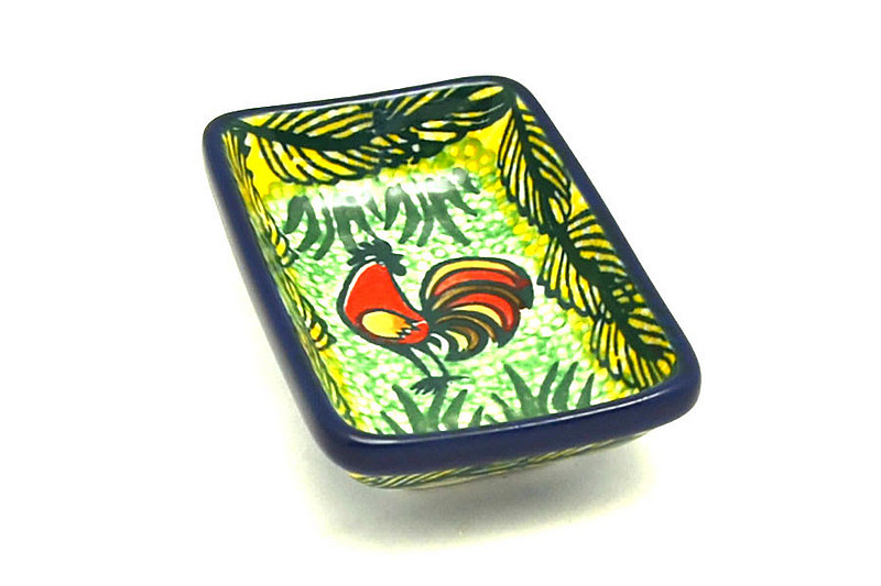 Ceramika Artystyczna Polish Pottery Dish - Rectangular Food Prep - Unikat Signature U2663 C20-U2663 (Ceramika Artystyczna)