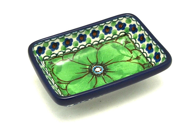 Ceramika Artystyczna Polish Pottery Dish - Rectangular Food Prep - Unikat Signature U408A C20-U408A (Ceramika Artystyczna)