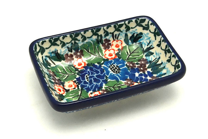 Ceramika Artystyczna Polish Pottery Dish - Rectangular Food Prep - Unikat Signature U4572 C20-U4572 (Ceramika Artystyczna)